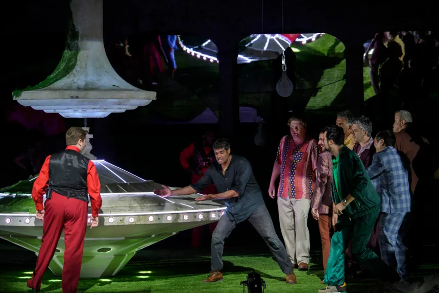 Bild der Oper spieler