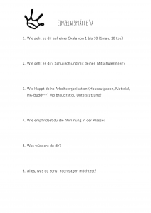Einzelgespräche 5a